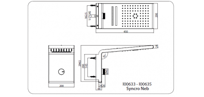 SOFFIONE DOCCIA SYNCRO 3 SPRAYS con tasto di comando| BOSSINI | CROMOTERAPIA