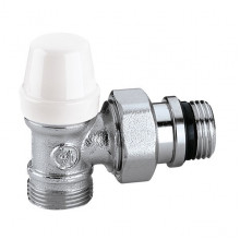 DETENTORE CALEFFI 1/2" per radiatori a SQUADRA