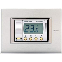 Termostato bianco da incasso a batterie C50B **PROMO**|Fantini Cosmi