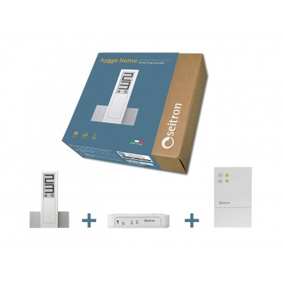 CRONOTERMOSTATO WI-FI a batteria Hygge Kit Classe 5|SEITRON