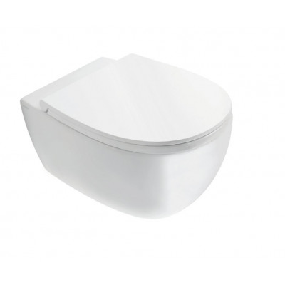 Sanitari bagno vaso sospeso con bidet, coprivaso,ceramica Globo