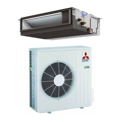 Mitsubishi Climatizzatore Monosplit Canalizzato PEAD-M71JA2 + SUZ-M71VA 24000 btu CON COMANDO A PARETE