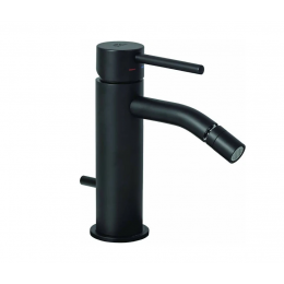 MISCELATORE BIDET con scarico NERO OPACO | PAFFONI LIGHT