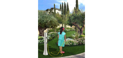 Fontana solare in resina con doccetta serbatoio 19lt HAPPY GO HG180 Arkema