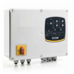 Quadro elettronico DAB E-box plus 1 x 230 V / 3 X 230 - 400 V 50 - 60 Hz | per 1 o 2 pompe con potenza max di i 5,5 kW