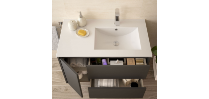 SET MOBILE BAGNO |BIANCO | GRIGIO | MARRONE | NOCCIOLA | SERIE TULLE