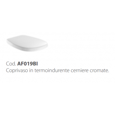 SEDILE WC | coprivaso Serie Affetto chiusura normale GLOBO 