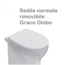 SEDILE WC |46.36  coprivaso GRACE GLOBO normale