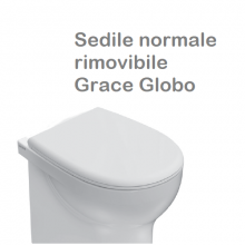 SEDILE WC |52.36  coprivaso GRACE GLOBO normale