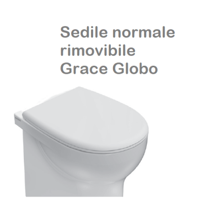 SEDILE WC |46.36  coprivaso GRACE GLOBO normale