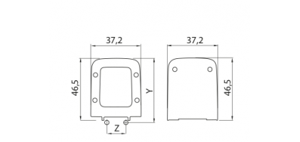 Sedile wc in termoindurente penta H050