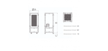 VORTICE - Depuro PRO 300 DEPURATORI COMMERCIALI con filtri HEPA H14