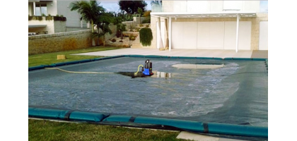 POMPA SOMMERSA PER SVUOTAMENTO TELO COPERTURA INVERNALE E PISCINE CPA