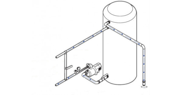 Collegamento tra serbatoio d'acqua e pompa: come funziona nelle autoclavi?