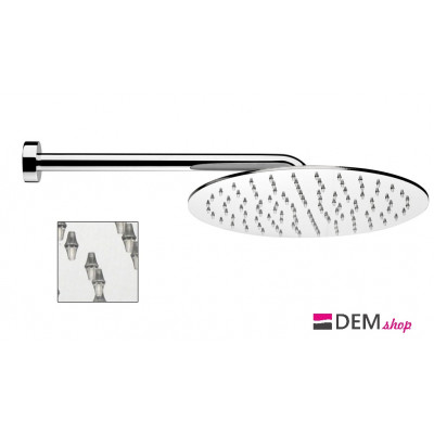 SOFFIONE DOCCIA DESIGN "TONDO"| KELLER TAPS  Ø 20