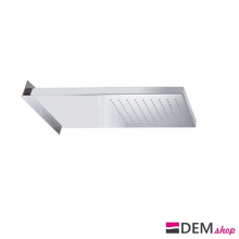 SOFFIONE DOCCIA QUADRATO A PARETE | REMER | INOX