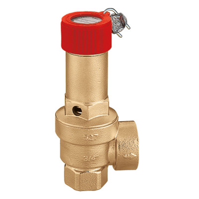VALVOLA SICUREZZA CALEFFI CERTIFICATA E TARATA 3,5 BAR - F/F 1" x 1 1/4"