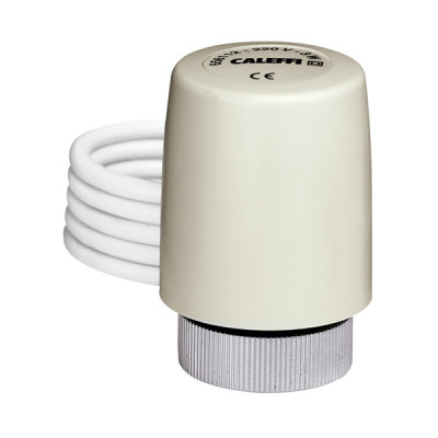 COMANDO ELETTROTERMICO CALEFFI N.C. CON MICRO AUSILIARIO ALIM. 230VAC