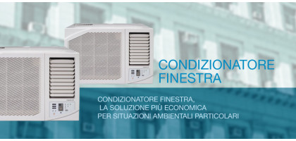 CONDIZIONATORE DA FINESTRA FINTEK WHR 9000 E 12000 BTU ON-OFF