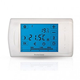 CRONOTERMOSTATO TOUCH SCREEN | FANTINI COSMI C804 - batterie AA 1,5V