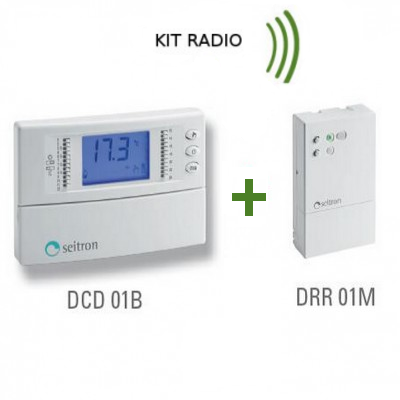 CRONOTERMOSTATO RADIO WIRELESS | giornaliero | FREETIME PLUS SEITRON