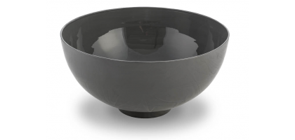 LAVABO D'APPOGGIO GRIGIO A FORMA DI TAZZA