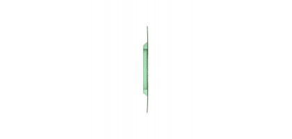 SPECCHIO ROTONDO CON CORNICE VERDE IN PMMA KARTELL