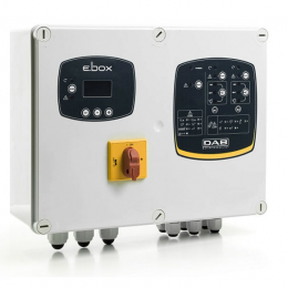 DAB E-box plus D 1 x 230 V / 3 X 230 - 400 V 50 - 60 Hz | per 1 o 2 pompe con potenza massima di impiego 5,5 kW