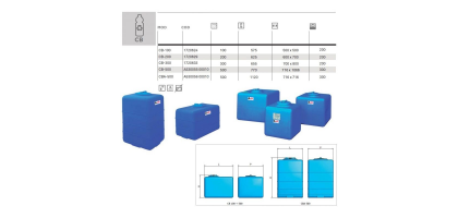 SERBATOIO CUBICO | ELBI CB 100LT 