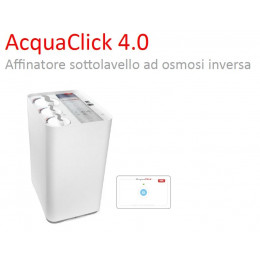 DEPURATORE AD OSMOSI INVERSA PER ACQUA 4.0 ad usi DOMESTICI|GEL Acquaclick