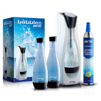 GASATORE ACQUA | IMETEC BUBBLES (kit +cilindro co2..)