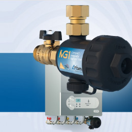 FILTRO DEFANGATORE MAGNETICO PER CIRCUITI IDRAULICI RBM MG1