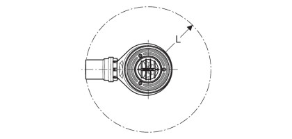 SIFONE DOCCIA GEBERIT | CON TAPPO PER PILETTA d90mm