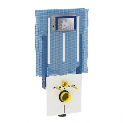 COMBIFIX GEBERIT con sigma 8 | CASSETTA INCASSO PER SANITARI SOSPESI - 109cm