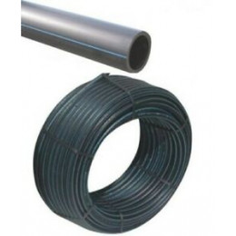 ROTOLO TUBO IN POLIETILENE PE100 RIGA BLU PN16 ⌀ 40