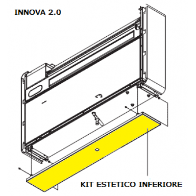 KIT ESTETICO DI COPERTURA LATO INFERIORE INNOVA 2.0 COD.GB0737II