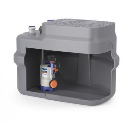 STAZIONE DI ACCUMULO E SOLLEVAMENTO ACQUE REFLUE SPORCHE O LURIDE PEDROLLO SAR 250-VXM 10/35-N kW 0.75-HP 1