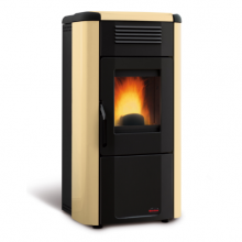 STUFA A PELLET VIVIANA NORDICA PERGAMENA |SERIE EXTRAFLAME