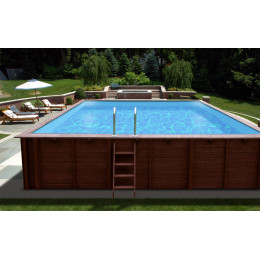 PISCINA FUORI TERRA IN LEGNO NIAGARA 834