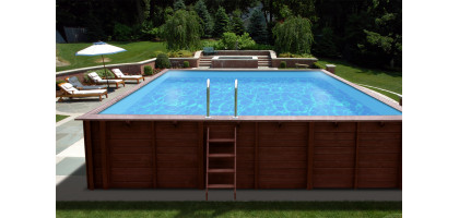 PISCINA FUORI TERRA IN LEGNO NIAGARA 600 