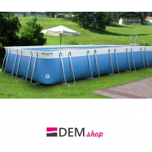 PISCINA FUORITERRA  AUTOPORTANTE mt 4,80 x 3,80 x 1h BLUE STAR FAMILY   