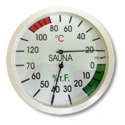 TERMOIGROMETRO PER SAUNA  | MISURA UMIDITA' e °C