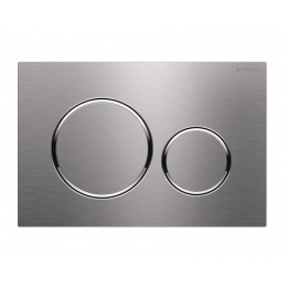 GEBERIT SIGMA 20 | ACCIAIO INOX | 2 pulsanti