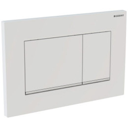 GEBERIT SIGMA 30 BIANCO | doppio pulsante