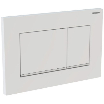 GEBERIT SIGMA 30 BIANCO | doppio pulsante