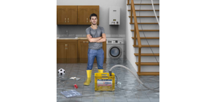 Kit anti allagamento | Plug and drain con pompa RXm3 Pedrollo