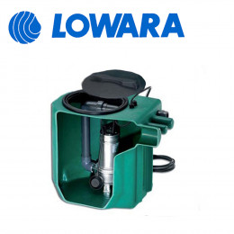 LOWARA MIDIBOX STAZIONE DI SOLLEVAMENTO CON SERBATOIO DA 110 LITRI CON POMPA DOMO 7VX/B KW 0.55-HP 0.75