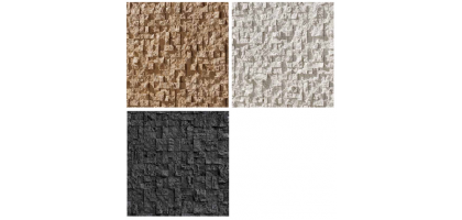 MURO DECORATIVO IN FINTA PIETRA RICOSTRUITA  CUBIC