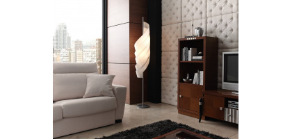 MURO DECORATIVO IN FINTA PIETRA RICOSTRUITA CAMA