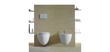 SEDILE WC | coprivaso Serie Space Bowl 55X38 GLOBO (vecchia serie Bowl) chiusura normale